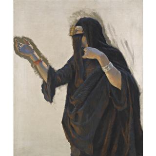 Ludwig Deutsch - Austrian veiled Lady