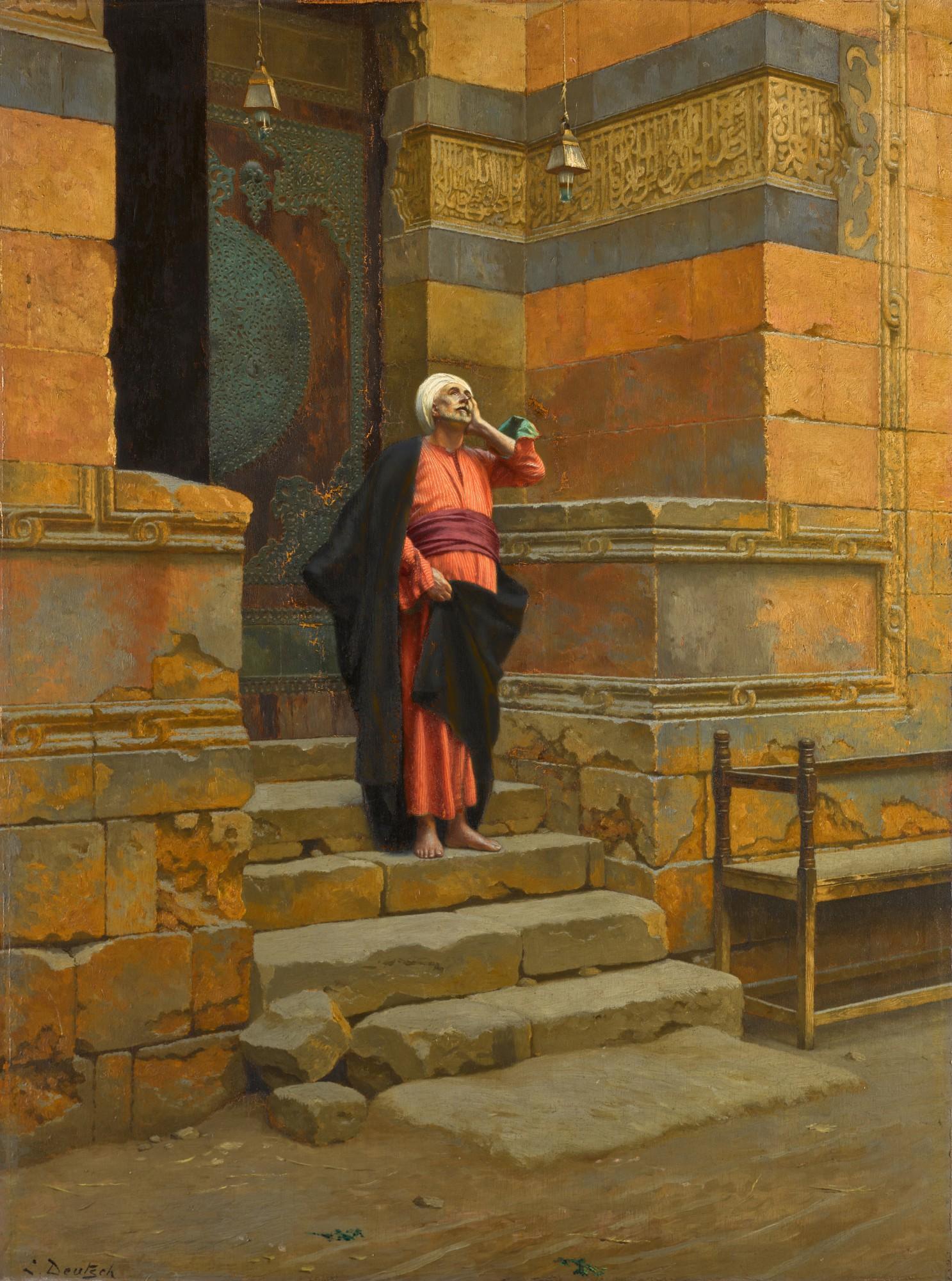 Ludwig Deutsch - Before the Mosque