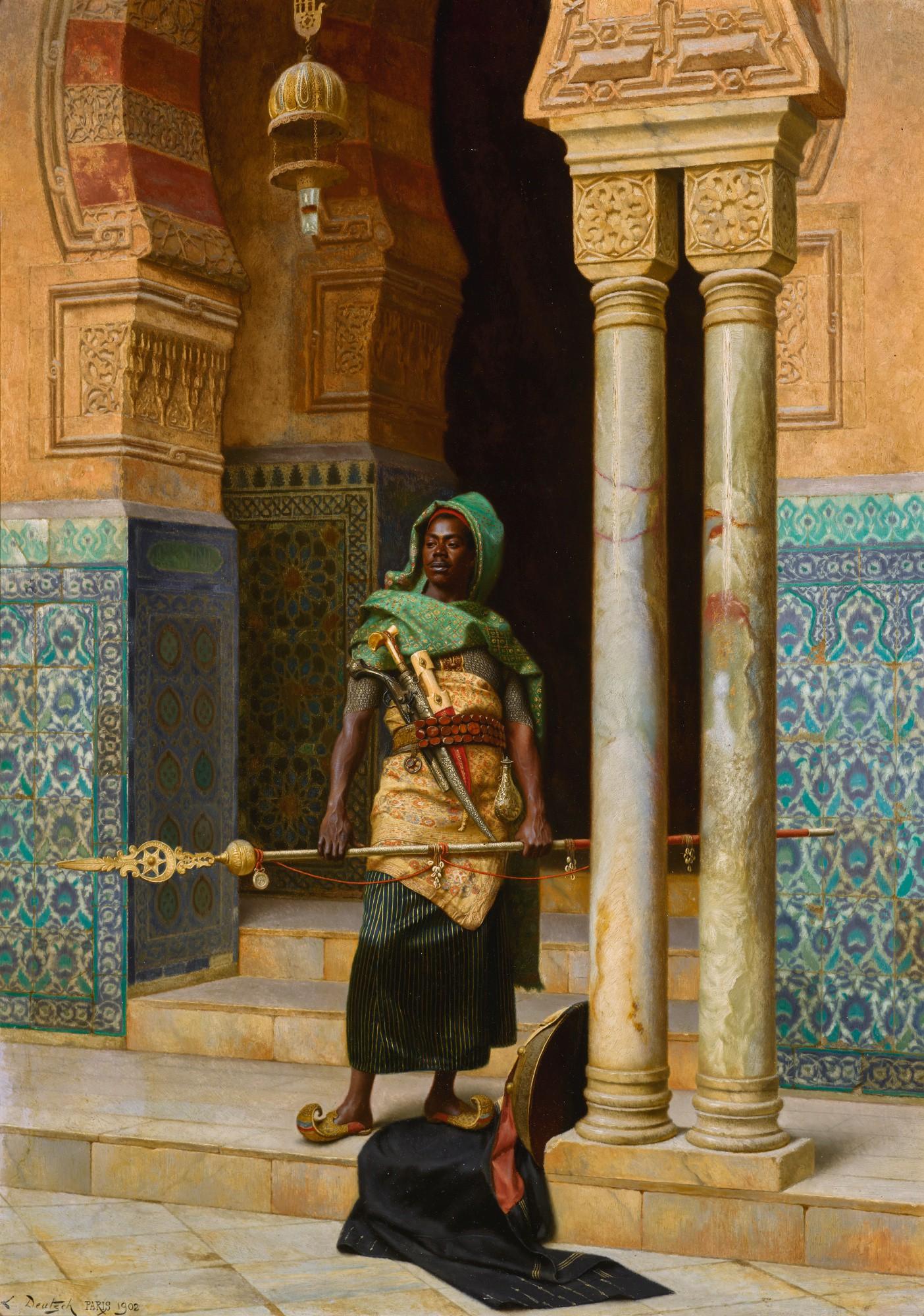 Ludwig Deutsch - The Nubian Guard