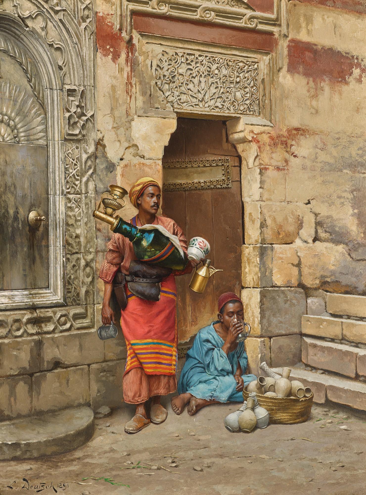 Ludwig Deutsch - The Water Seller