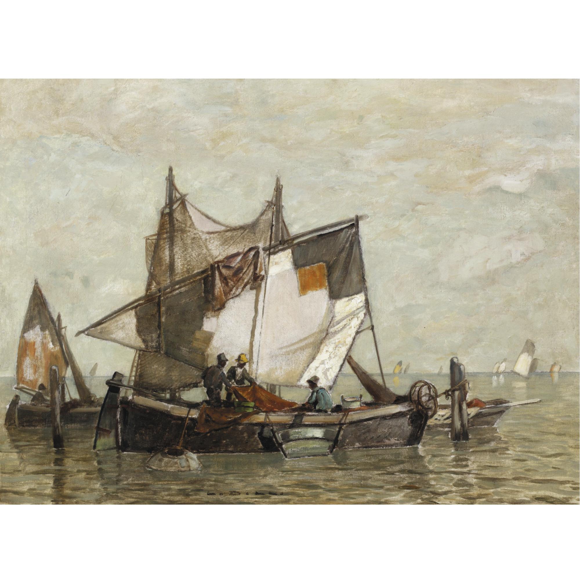 Ludwig Dill - Casting The Net