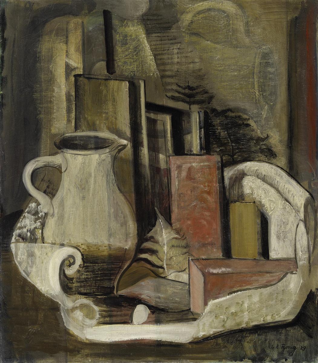 Ludwig E. Ronig - Stillleben mit Krug