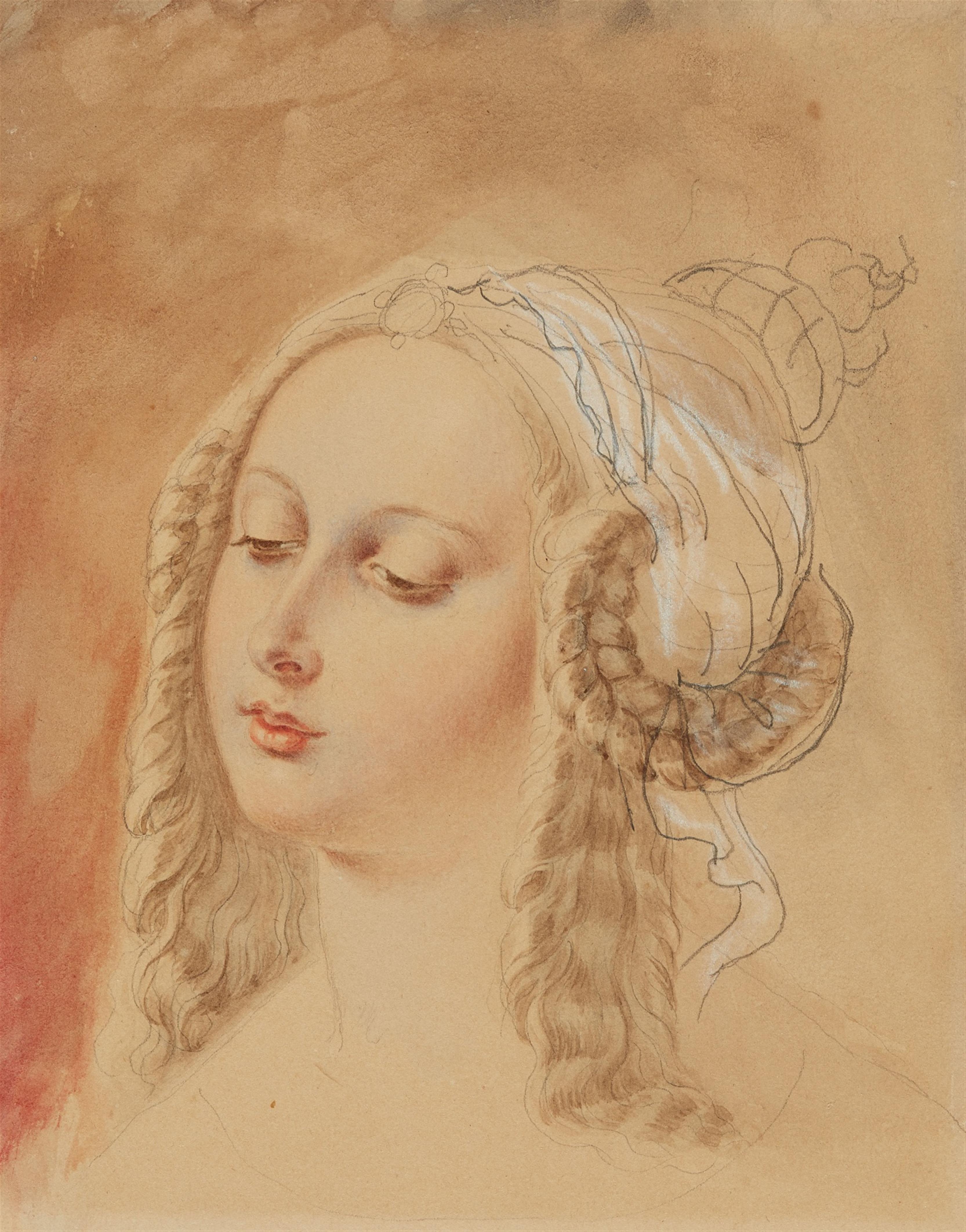 Ludwig Emil Grimm - Bildnis der Hedwig von Münchhausen verh. von Scholley