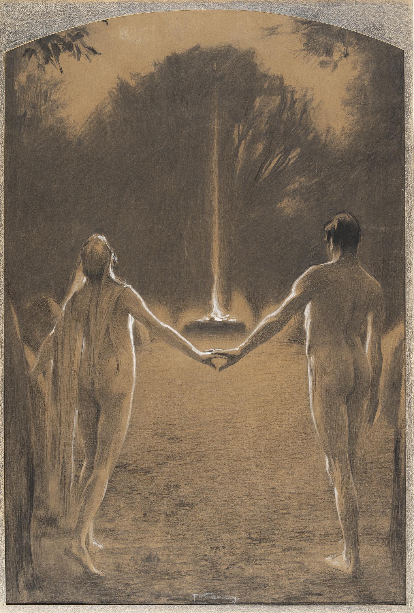 Ludwig Fahrenkrog - „Das heilige Feuer“