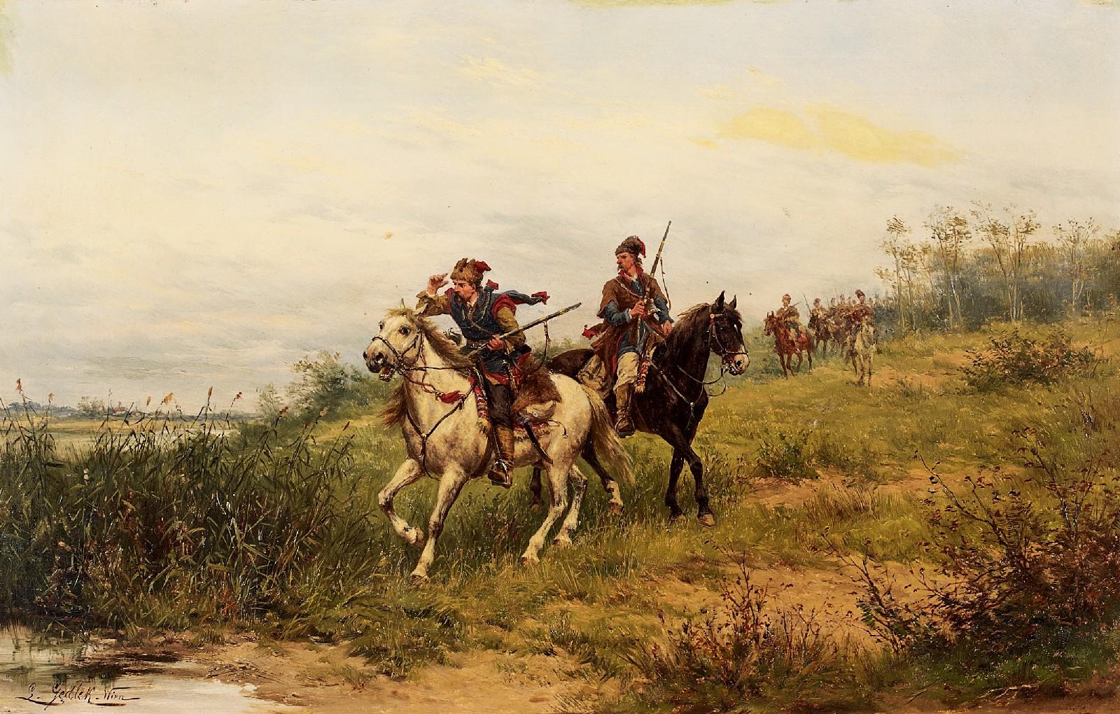 Ludwig Gedlek - Kosakenkrieger