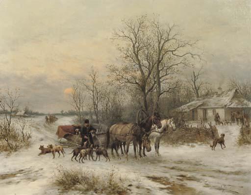 Ludwig Gedlek - Preparing for the hunt