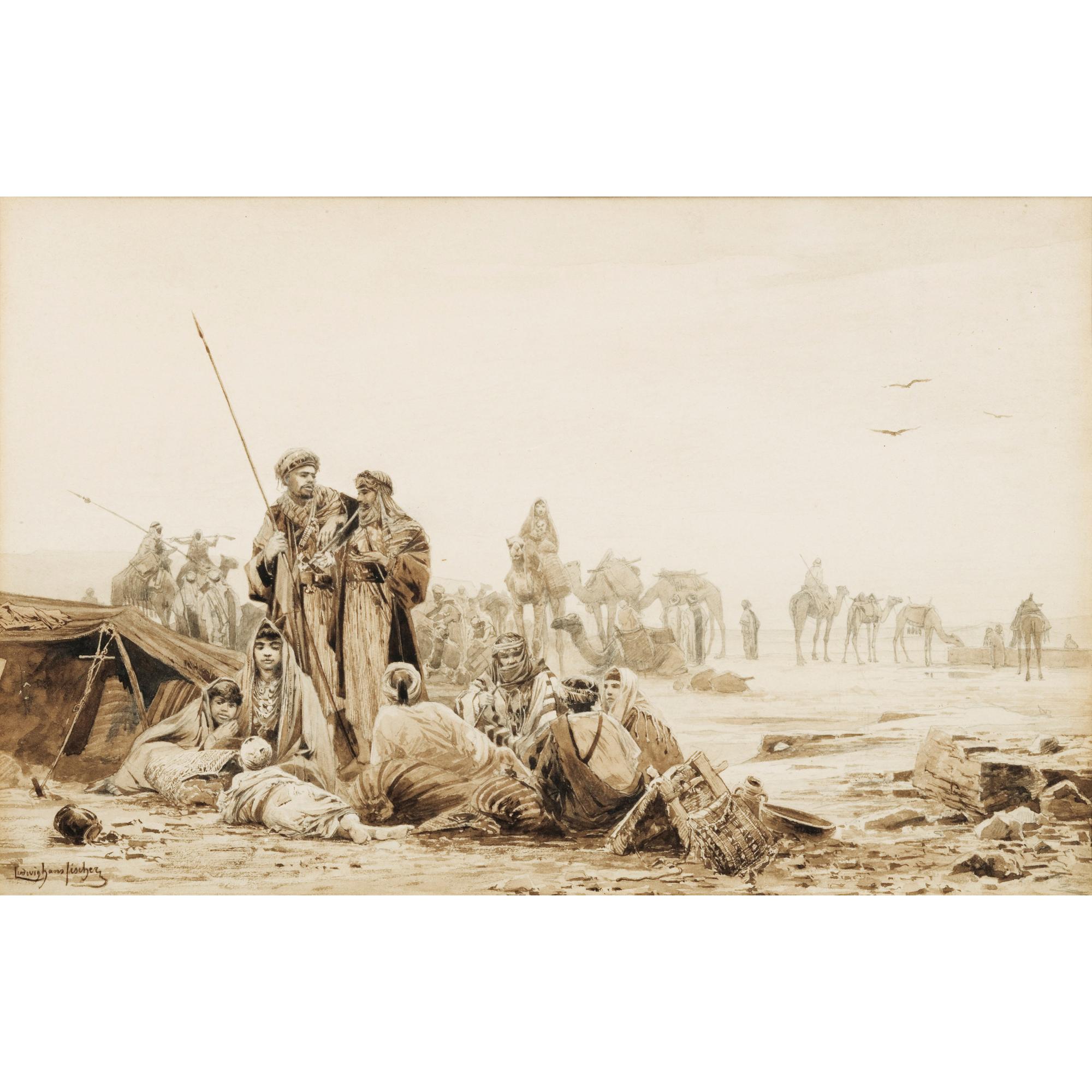 Ludwig Hans Fischer - Le Repos De La Caravane