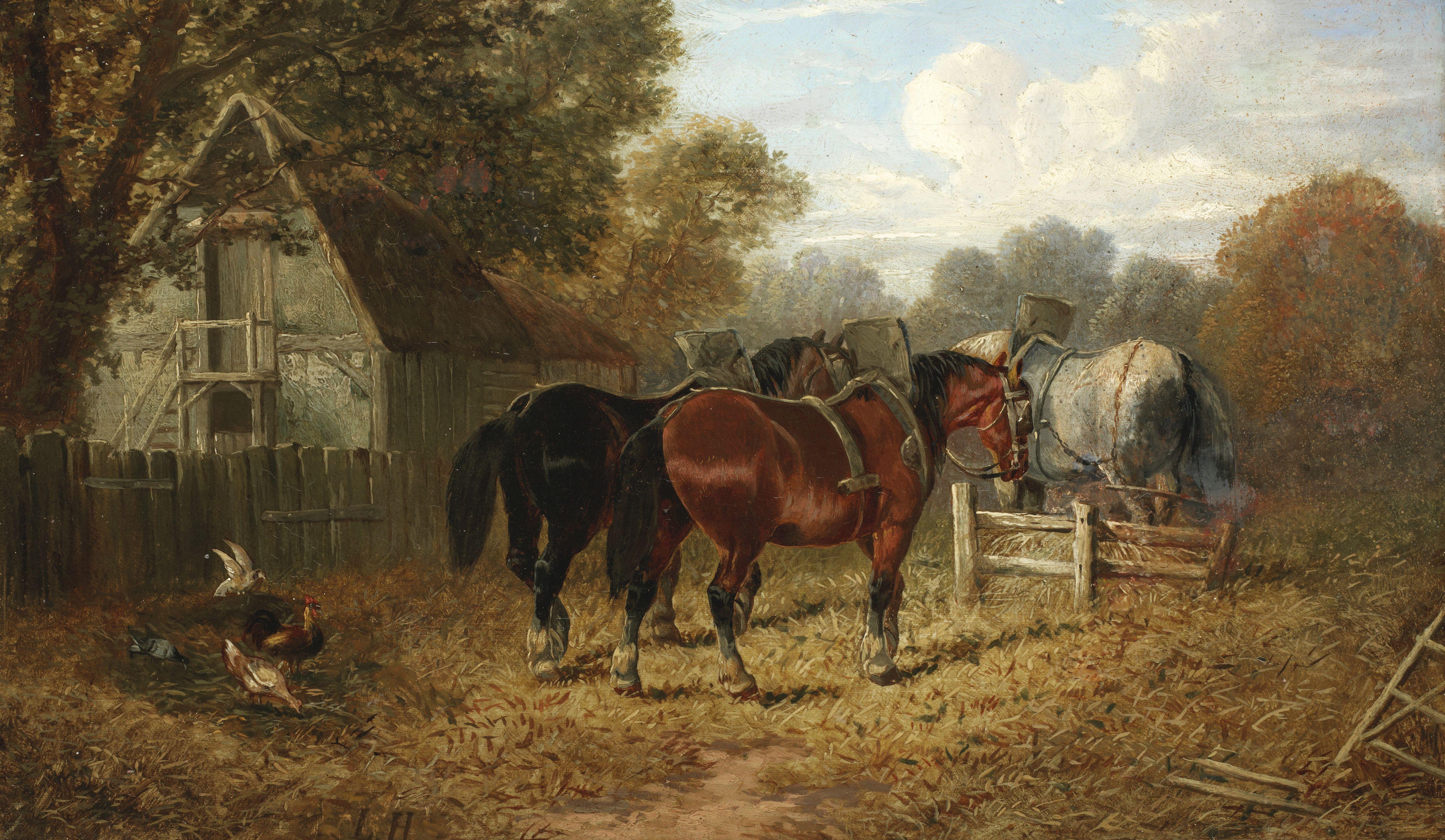 Ludwig Hartmann - At the farm