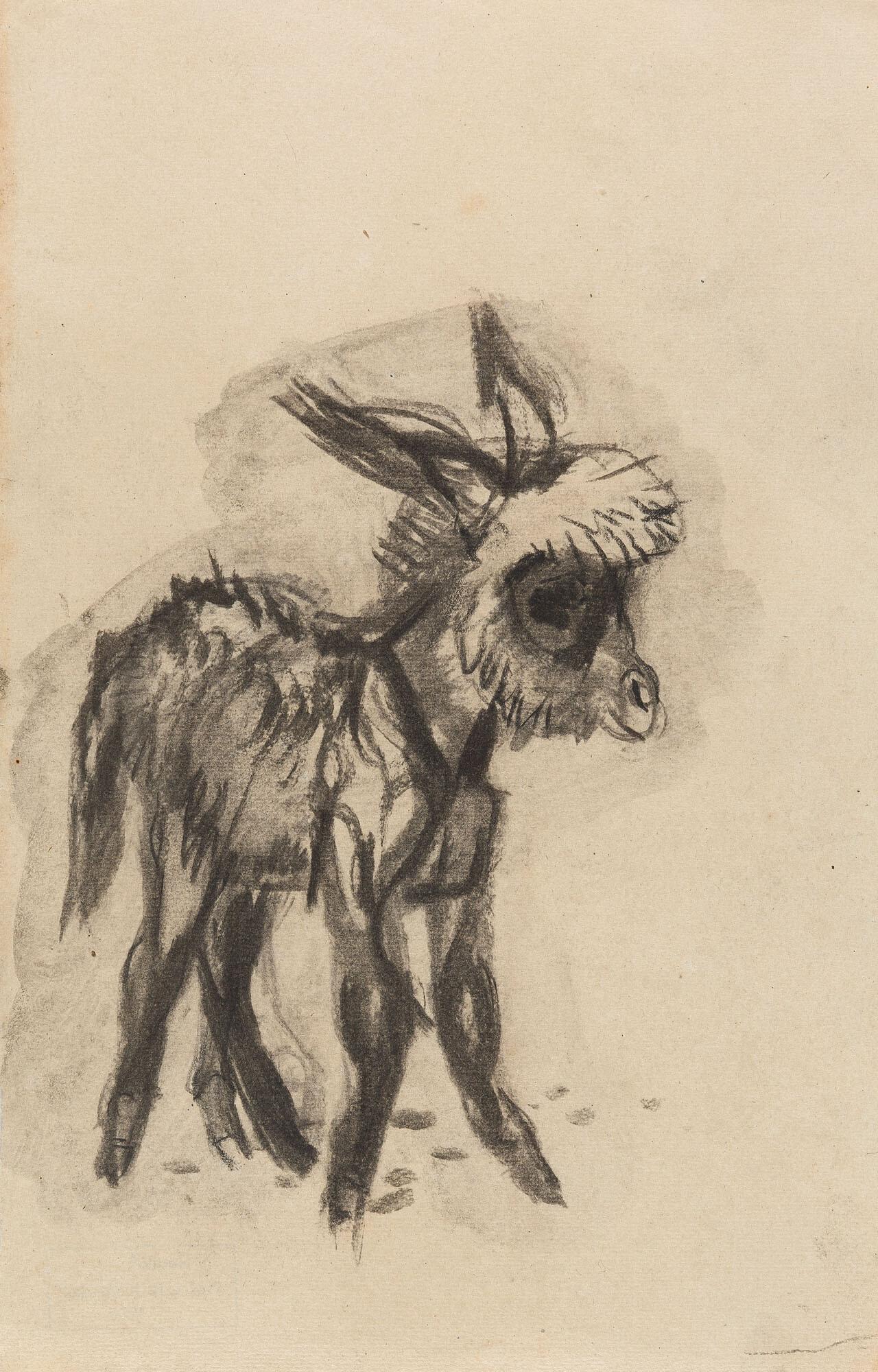 Ludwig Heinrich Jungnickel - Kleiner Esel.