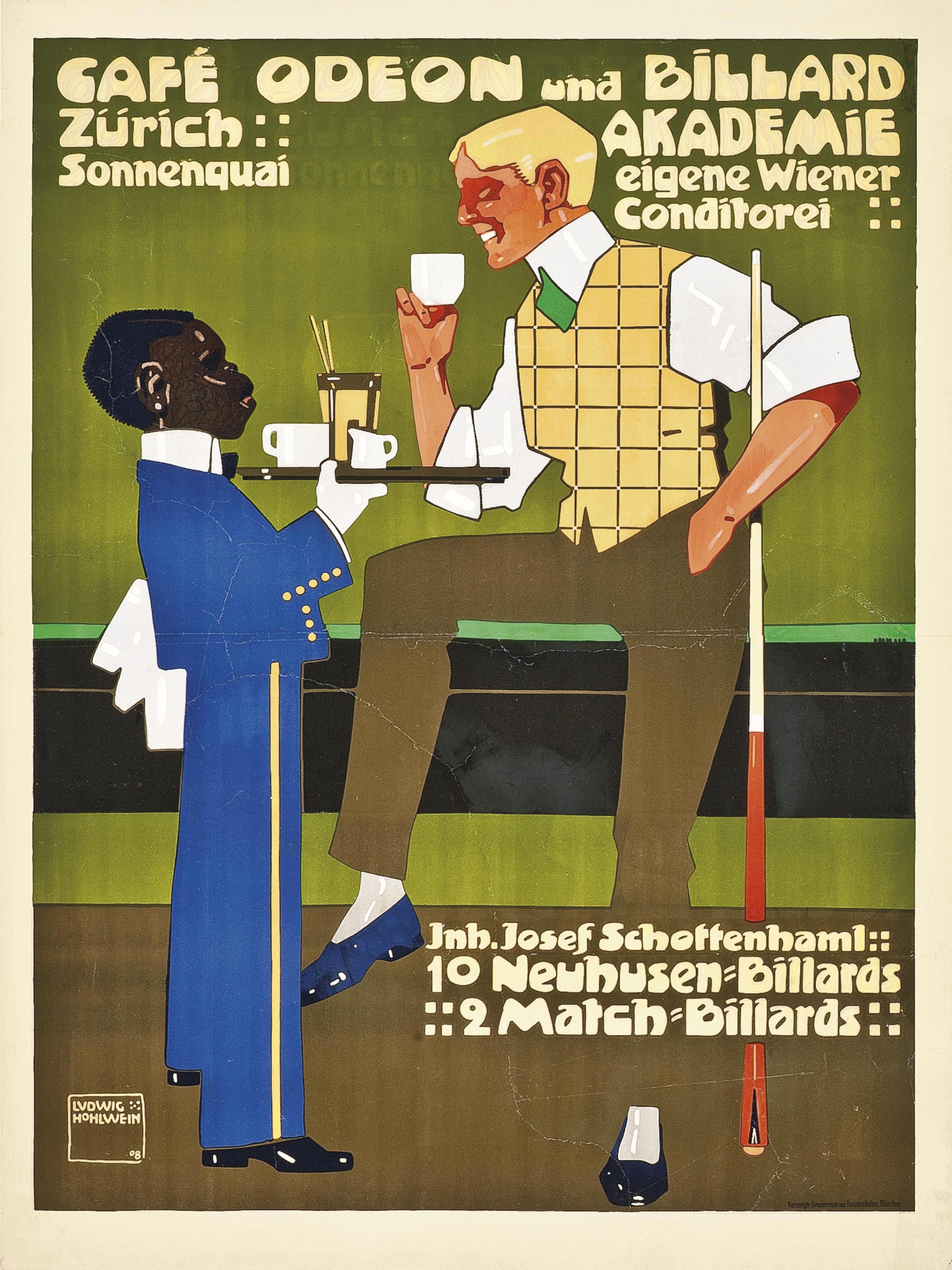 Ludwig Hohlwein - Café Odeon