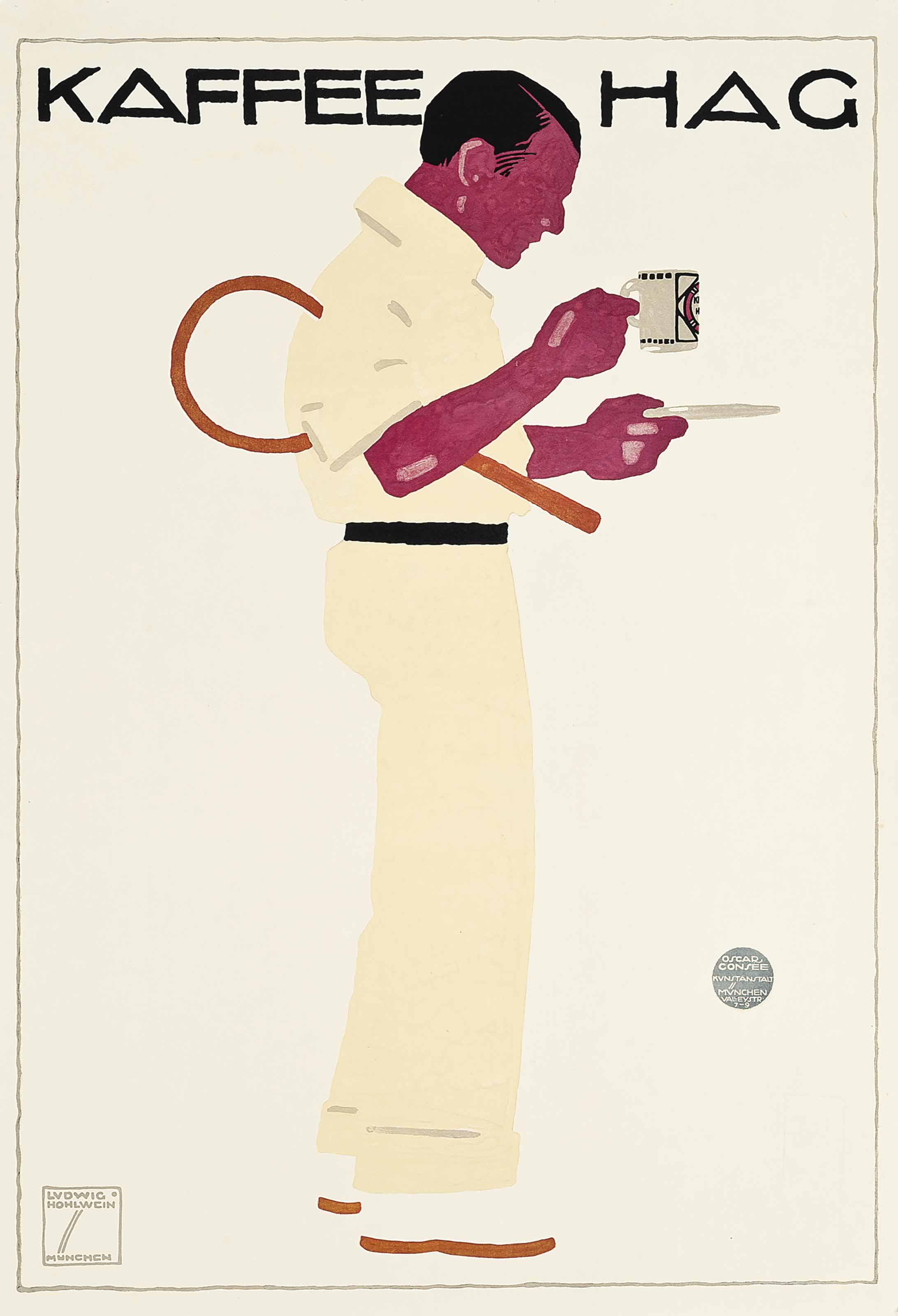 Ludwig Hohlwein - KAFFEE HAG