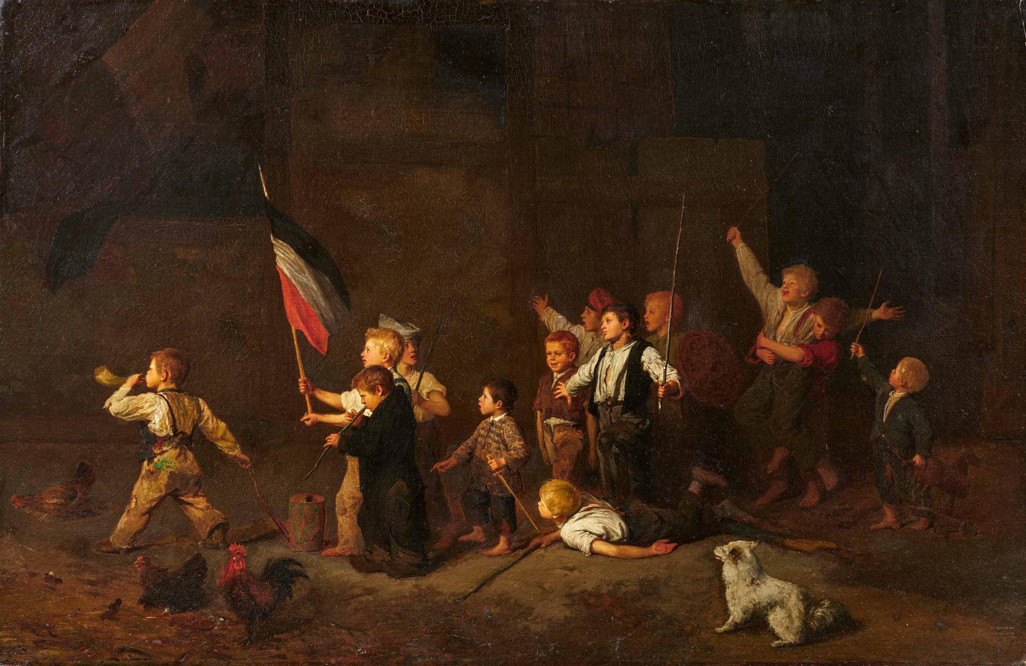 Ludwig Knaus - Der Zug der kleinen Freiheitskämpfer.