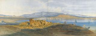 Ludwig Lange - German the Harbour Of Piraeus