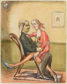 Ludwig Meidner - Paar