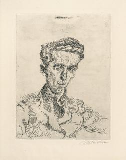 Ludwig Meidner - Porträt Dr. Wolfers