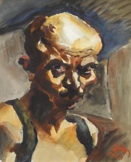 Ludwig Meidner - Selbstporträt (Self Portrait)