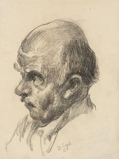 Ludwig Meidner - Selbstporträt