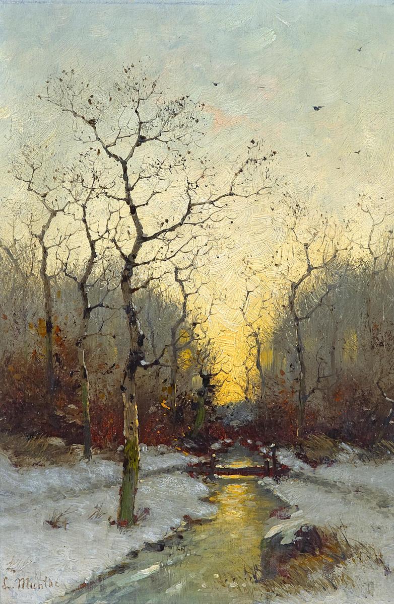 Ludwig Munthe - Winterabend