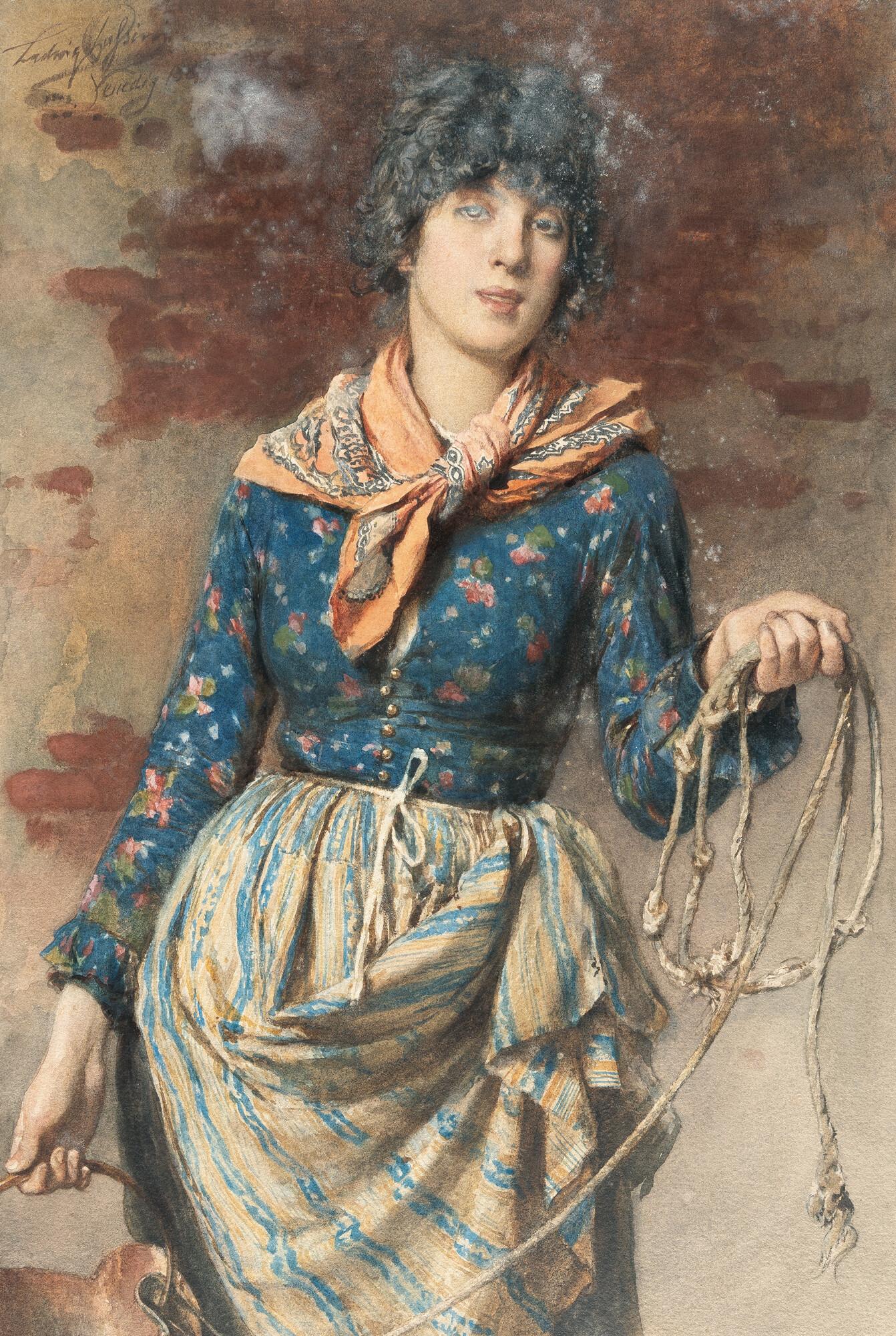 Ludwig Passini - Brunnenmädchen