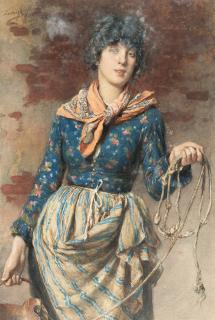 Ludwig Passini - Brunnenmädchen