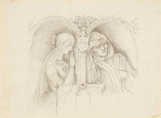 Ludwig Richter - Im Beichtstuhl