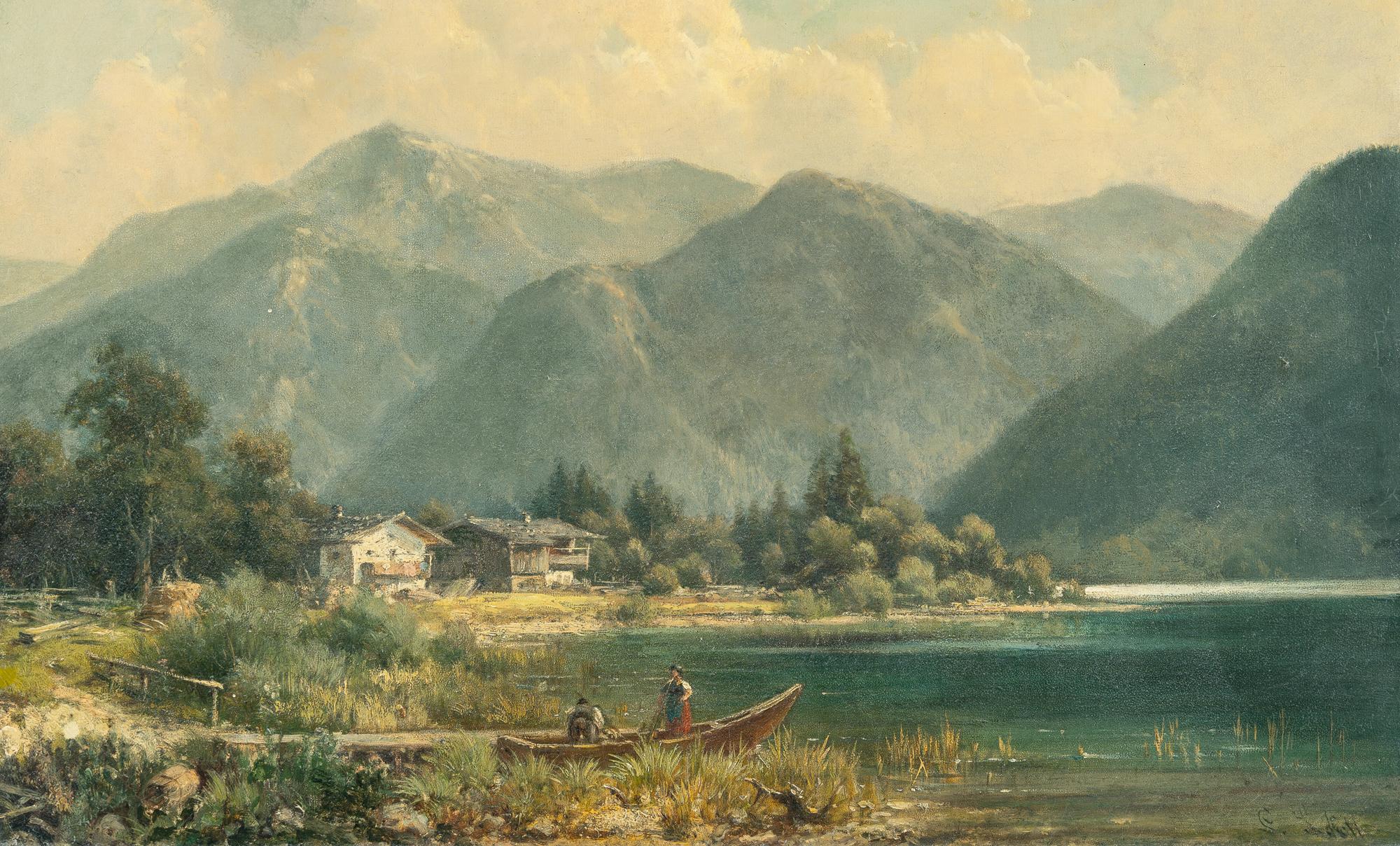 Ludwig Sckell - Am Schliersee