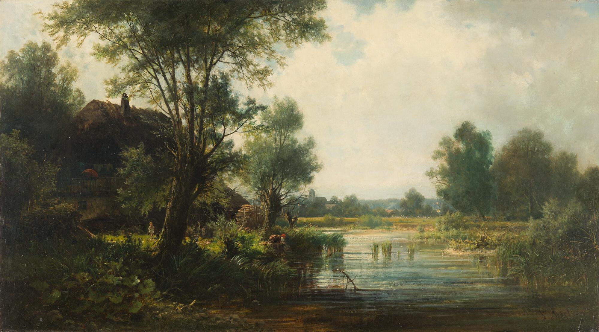Ludwig Sckell - An der Würm.
