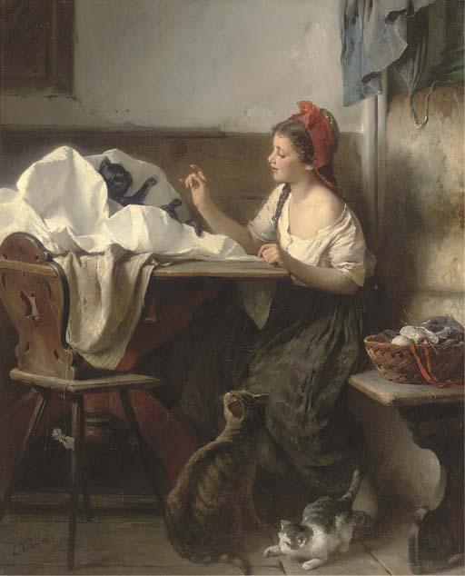 Ludwig Vollmar - A playful moment