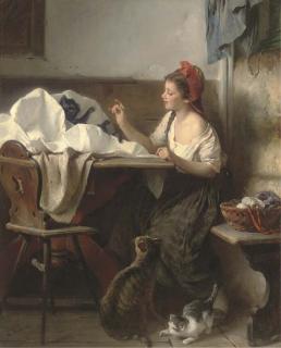 Ludwig Vollmar - A playful moment