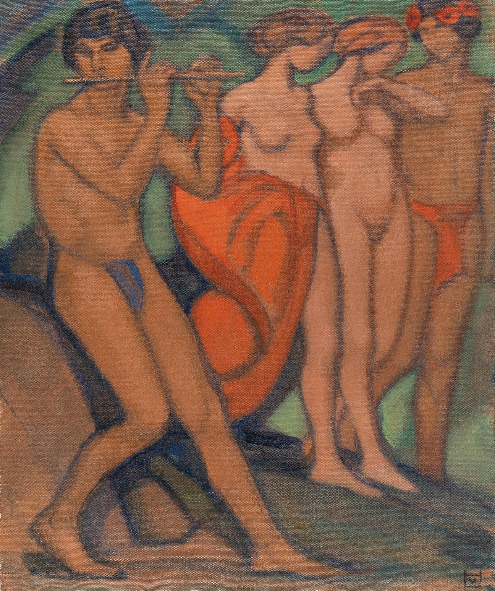 Ludwig von Hofmann - Arkadische Szene