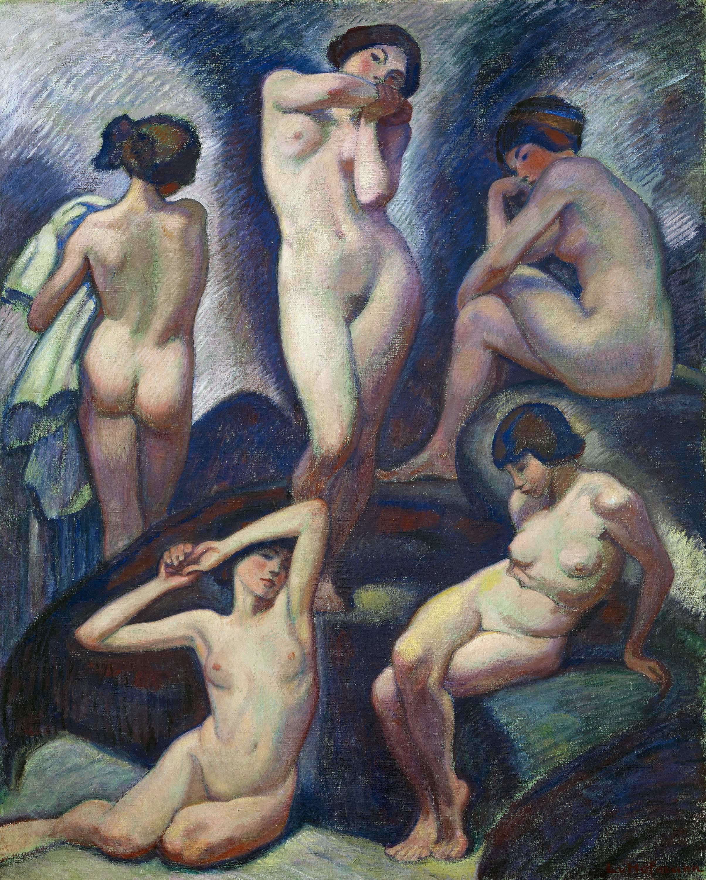 Ludwig Von Hofmann - Fünf Akte.