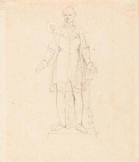 Ludwig von Schwanthaler - Entwurf für ein Denkmal König Maximilians II.