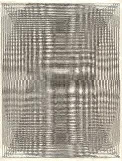 Ludwig Wilding - Überlagerung – Zweidimensional mit Bogenraster