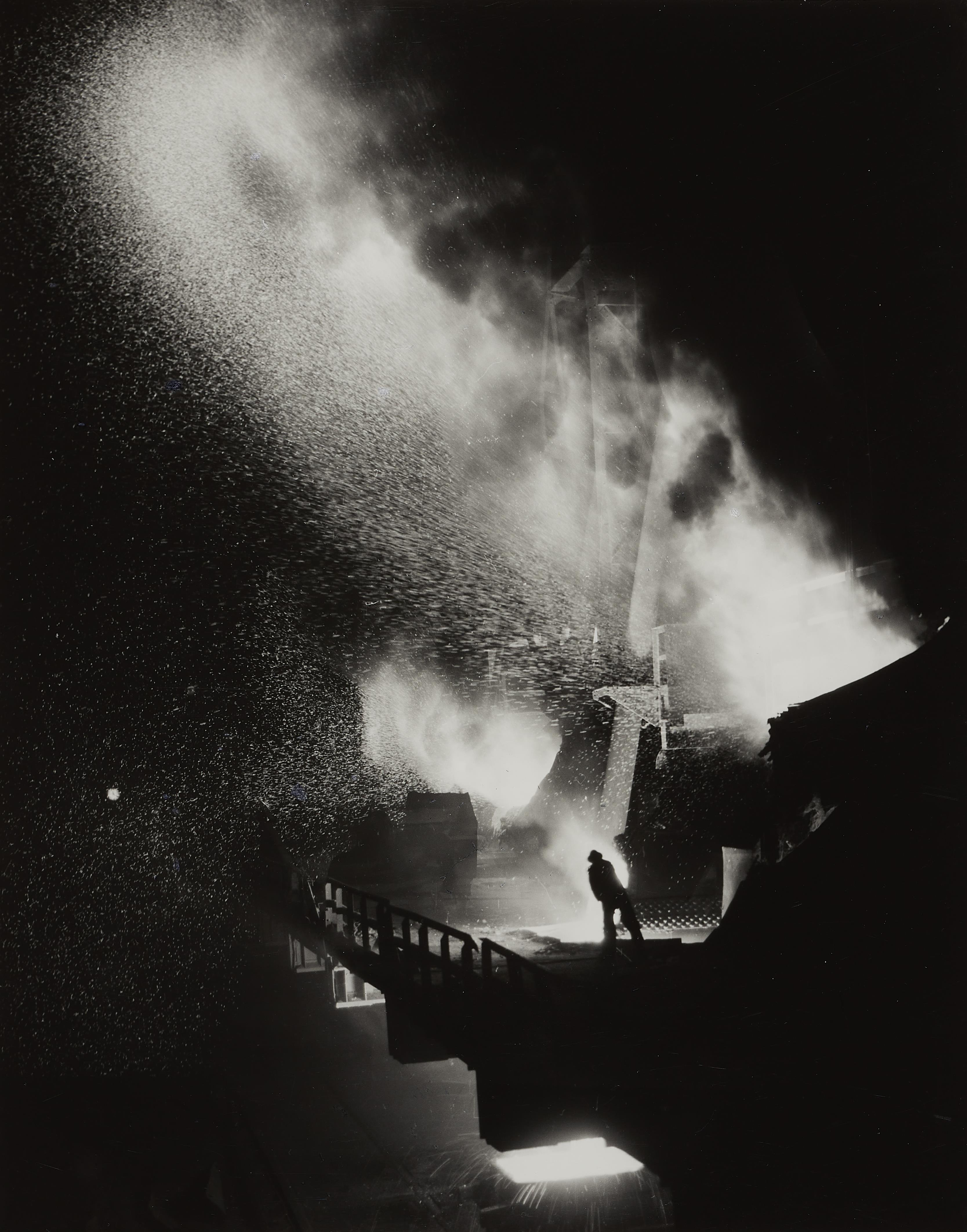 Ludwig Windstosser - Ohne Titel (Thomasstahlwerk)