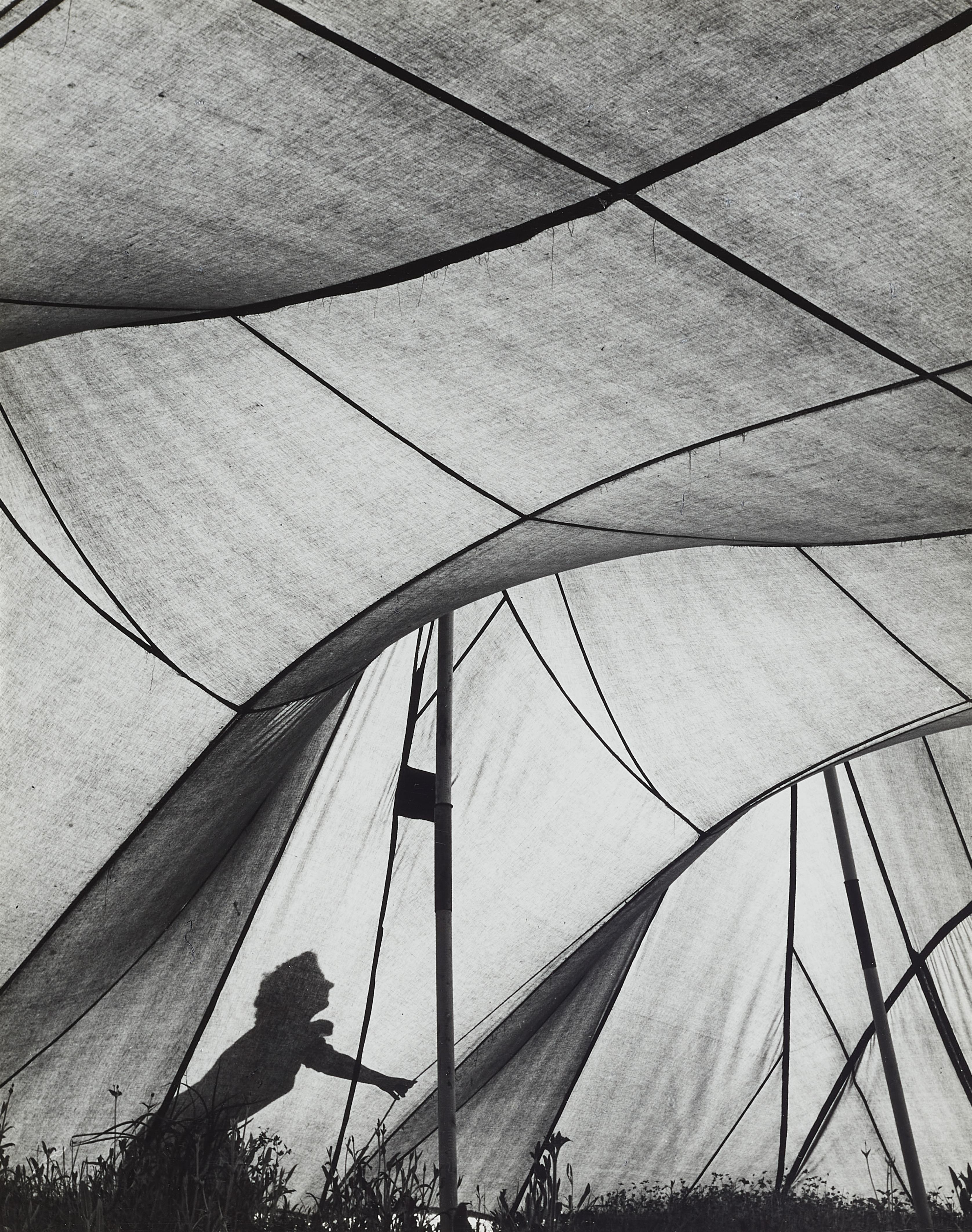 Ludwig Windstosser - Zelt (aus der Serie: Menschen)