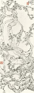 Lü Fengzi - Ink Plum Blossom