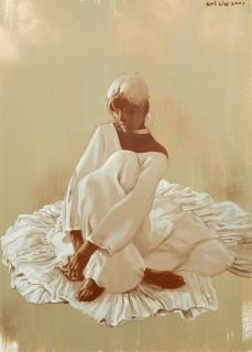 Lui Liu - Contemplation(Painted In 2001)