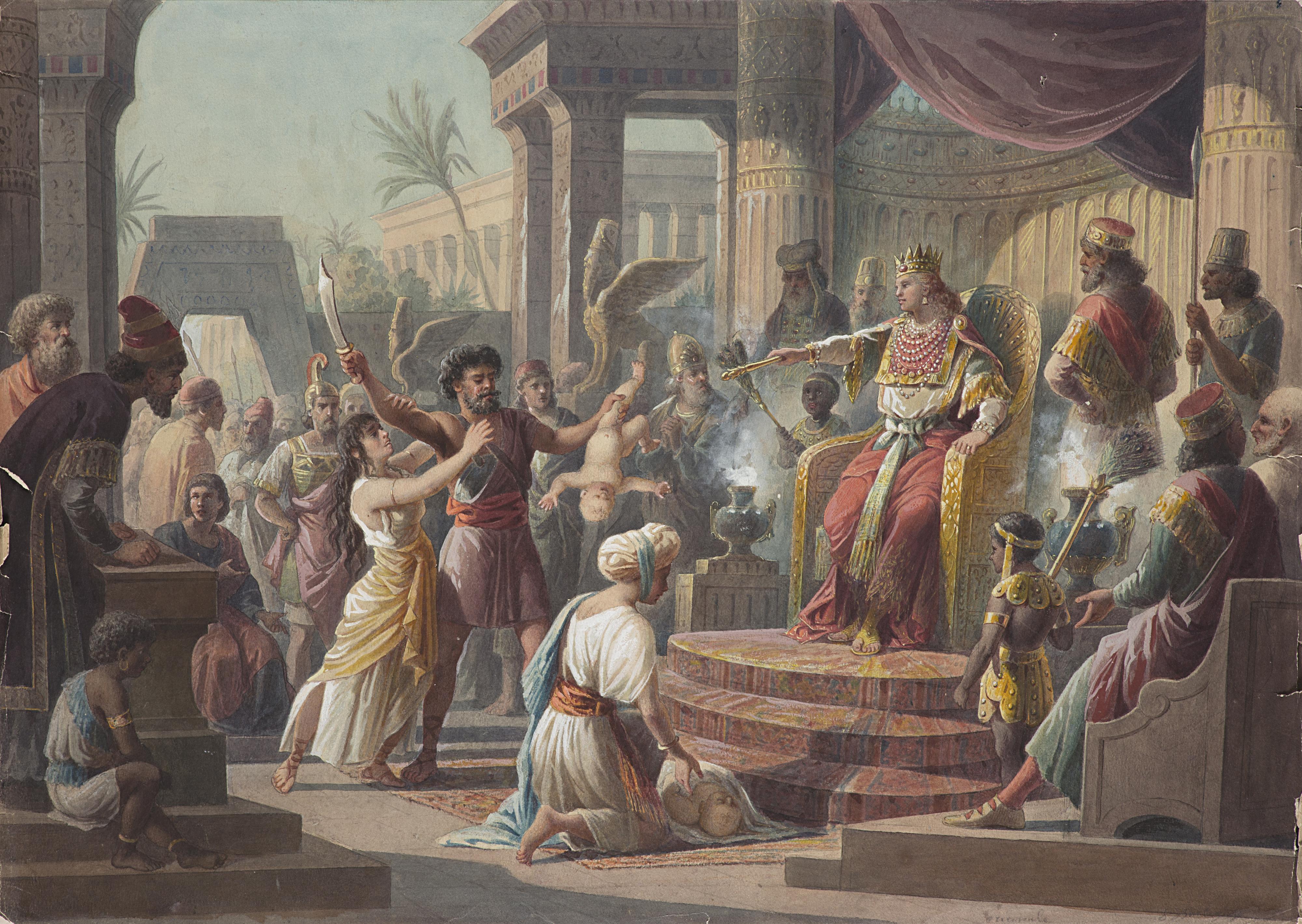 Luigi Bartezago - Il giudizio di Re Salomone