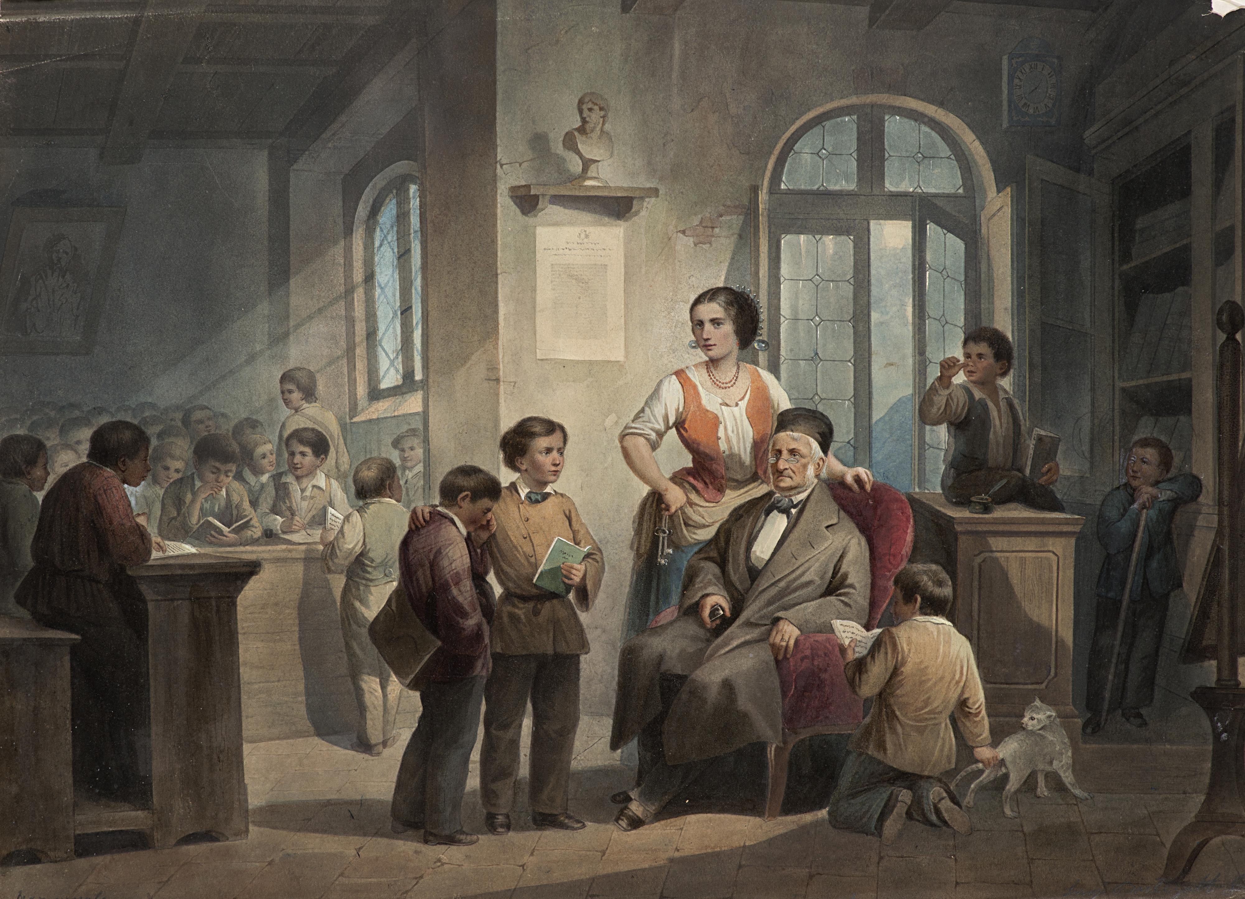 Luigi Bartezago - La scuola del villaggio