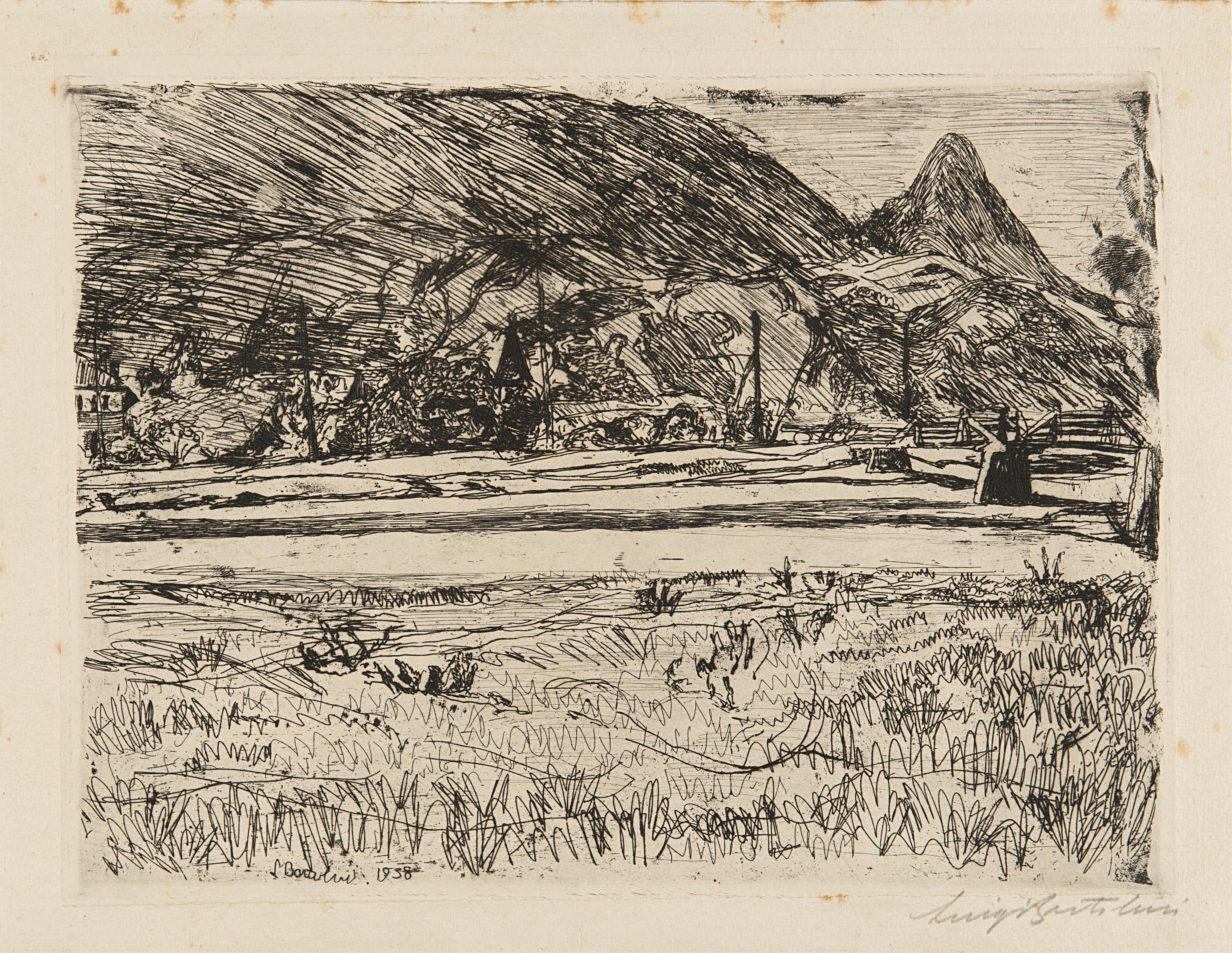 Luigi Bartolini - Il ponte del cacciatore 1938