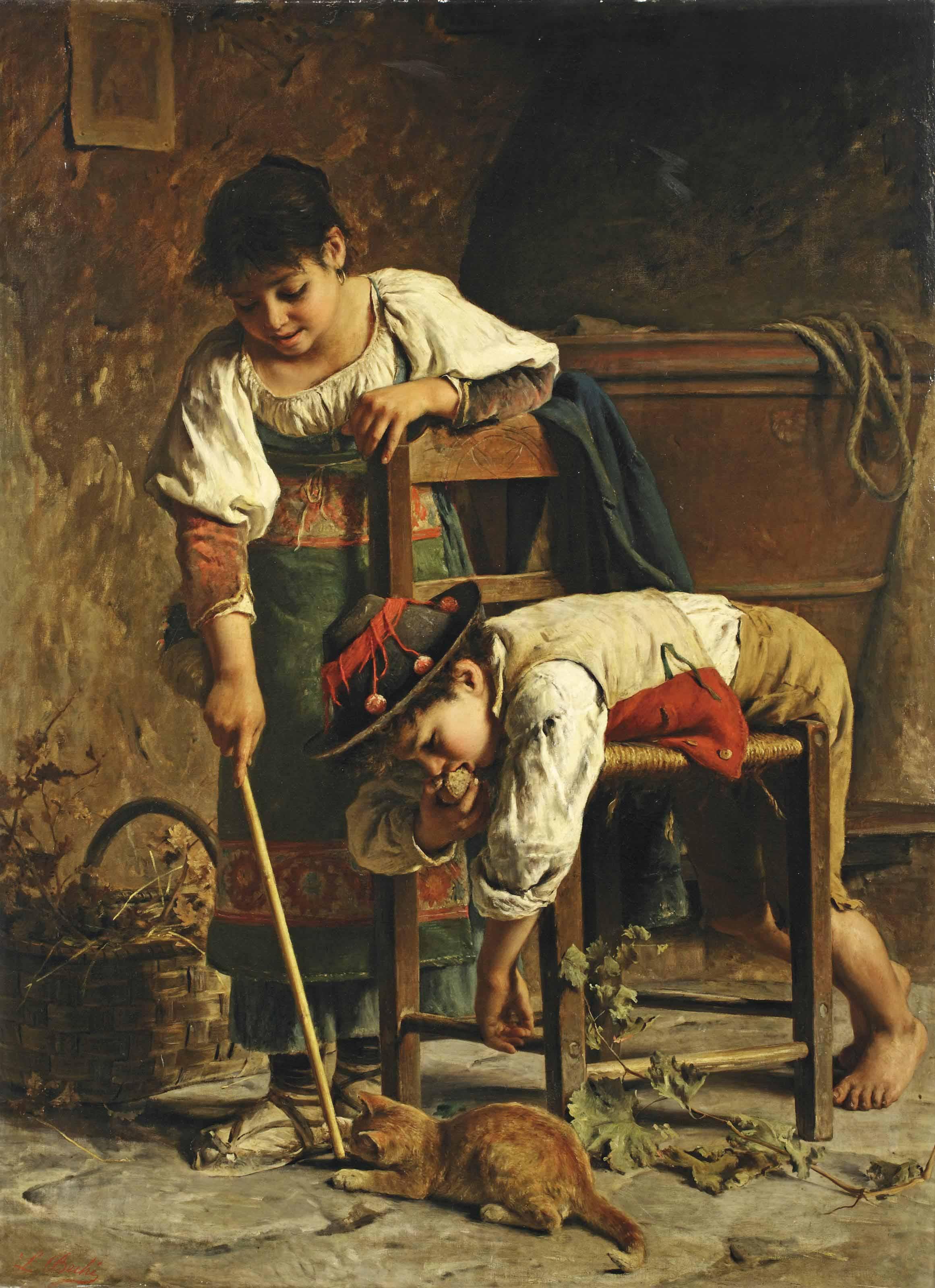 Luigi Bechi - Deux Petits Ciociari