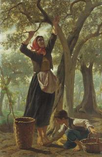 Luigi Bechi - La Raccolta Delle Olive