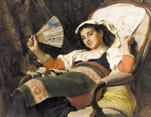 Luigi Bechi - Moment\'s repose