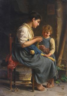 Luigi Bechi - Weaving