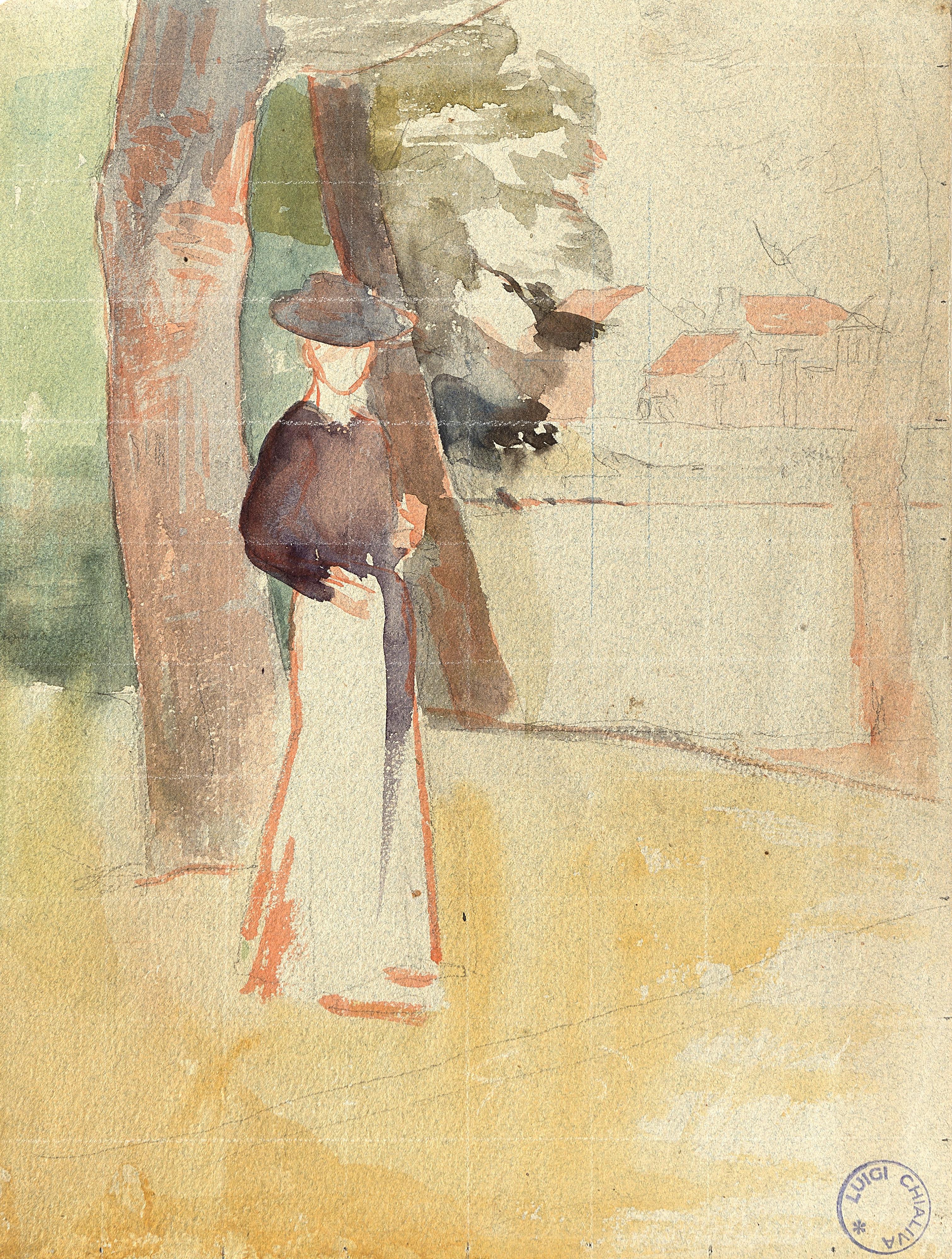 Luigi Chialiva - La passeggiata