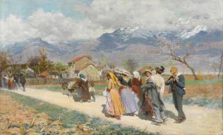 Luigi Cima - Passeggiata domenicale