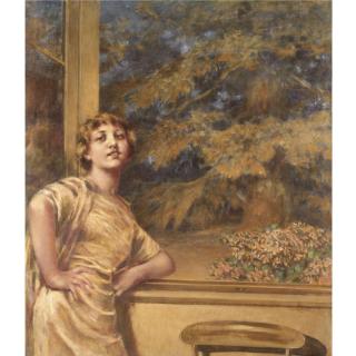 Luigi Conconi - Fanciulla Alla Finestra