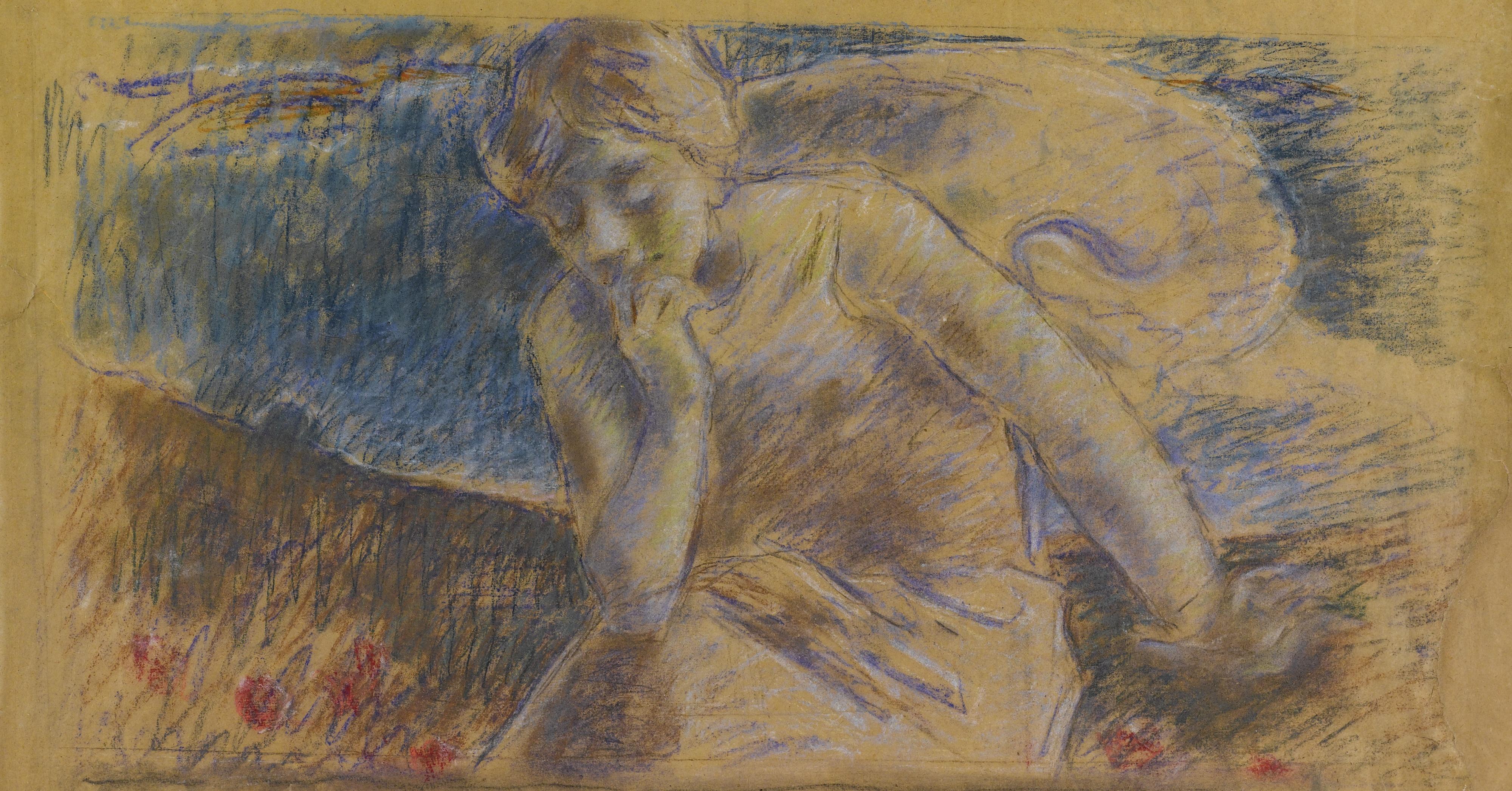 Luigi Conconi - Figura Femminile Nel Prato