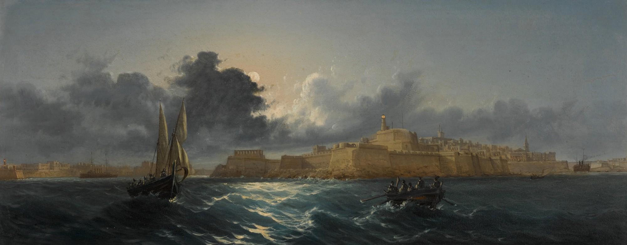 Luigi Galea - View of Fort Ricasoli, Malta