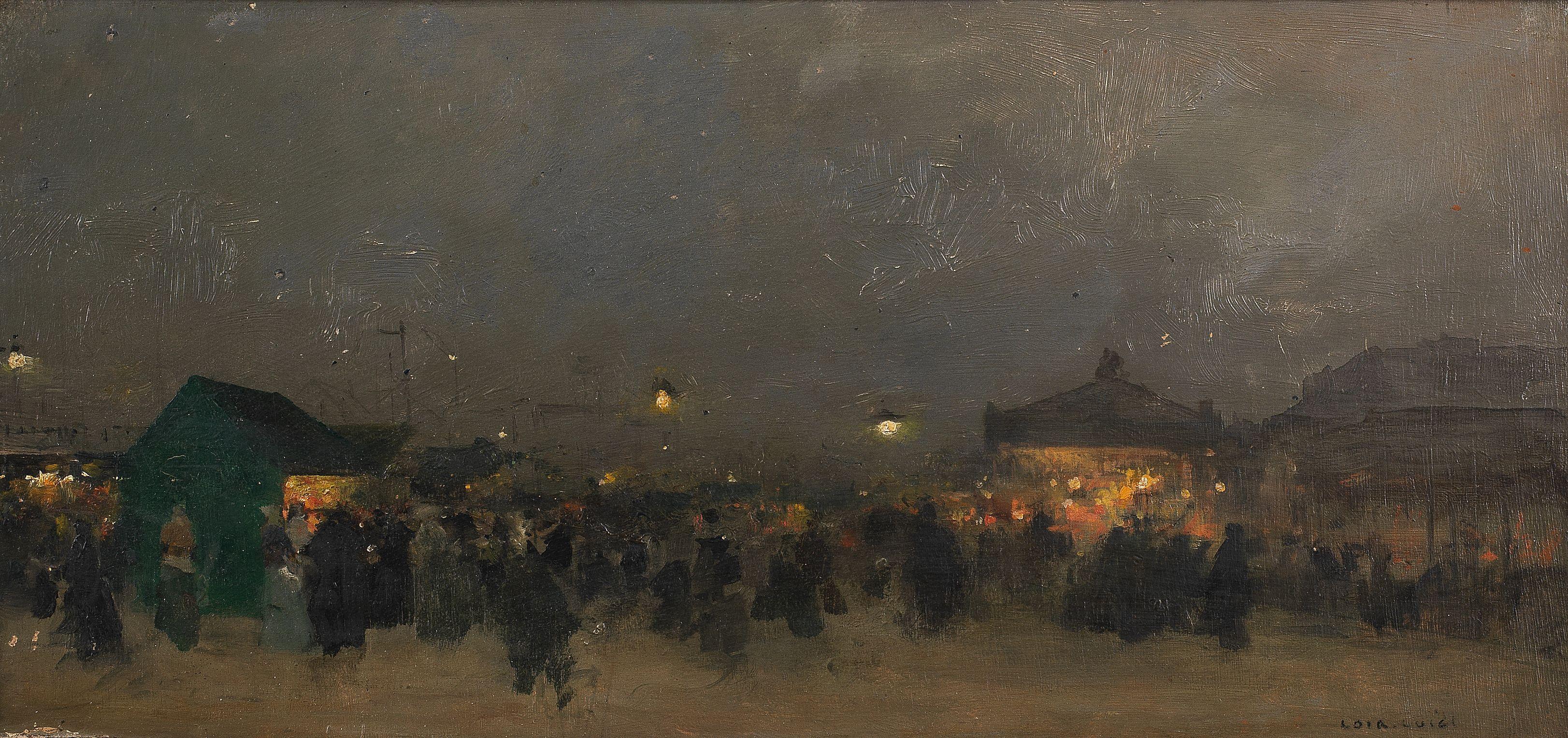 Luigi Loir - Fête foraine, Saint-Ouen